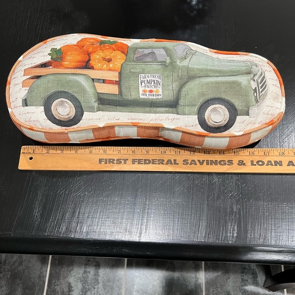 PRICE DROP - NWT FALL HARVEST DECORATIVE PILLOW - Picture 13 of 14